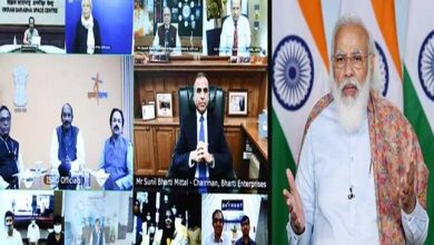 Photo of PM interacts with industries, startups and academia from Space sector