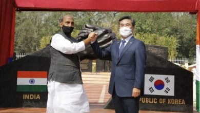Photo of Indo-Korean Friendship Park Inaugurated by Mr Suh Wook, Hon’ble Minister of National Defence,Republic of Korea