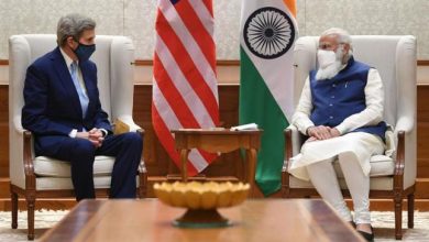 Photo of जलवायु पर अमेरिकी राष्ट्रपति के विशेष दूत श्री जॉन केरी ने प्रधानमंत्री श्री नरेन्द्र मोदी से मुलाकात की