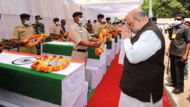 Photo of Saluting the martyred security personnel, Shri Amit Shah said that the country will never forget your valour and sacrifice