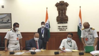Photo of रक्षा मंत्रालय ने भारतीय तटरक्षक के लिए दो प्रदूषण नियंत्रण जहाजों के निर्माण हेतु जीएसएल के साथ अनुबंध पर हस्ताक्षर किए