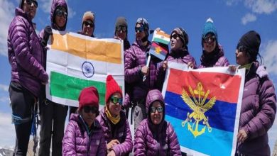 Photo of Azadi ka Amrut Mahotsav: Summit of MT Manirang by all Women Mountaineering Team