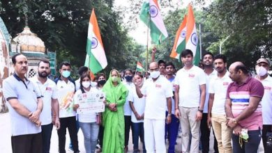Photo of नेहरू युवा केन्द्र संगठन द्वारा मनाया गया फिट इंडिया फ्रीडम रन 2.0