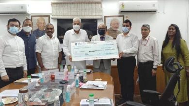 Photo of Minister hands over Rs 50 lakh to AIIMS Raipur to kick-start pilot project