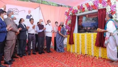 Photo of Smt. Nirmala Sitharaman, Hon’ble Union Minister of Finance laid foundation stone today for office building of Income Tax Department