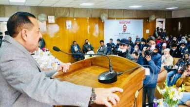 Photo of केंद्रीय मंत्री डॉ. जितेंद्र सिंह ने कहा है कि पहली बार मोदी सरकार जम्मू-कश्मीर में युवाओं के लिए कृषि स्टार्ट-अप को बढ़ावा दे रही है