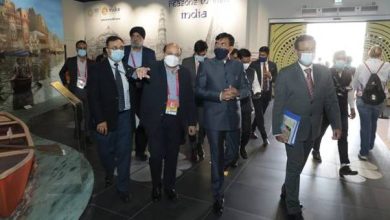 Photo of डॉ. मंडाविया ने ‘मेक-इन-इंडिया’ को मजबूत करने के लिये एक्सपो 2020 में शामिल विश्व निवेशकों को भारत आमंत्रित किया