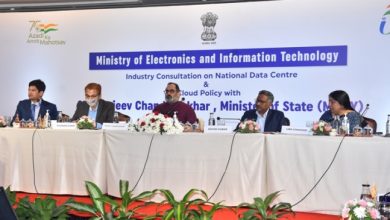 Photo of एमईआईटीवाई के राज्य मंत्री श्री राजीव चंद्रशेखर ने कहा, शासन और विकास में तकनीकी का उपयोग करने में प्रमुख राष्ट्र बना भारत