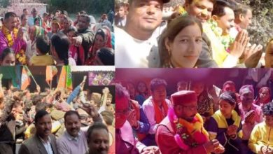Photo of देवभूमि हुई भगवामय: उत्तराखंड में भाजपा की जीत का जश्न जारी, खूब उड़ा रंग गुलाल, नेता पहुंचे भगवान के द्वार
