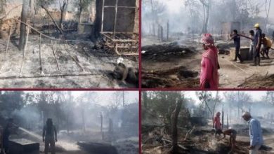 Photo of हरिद्वार में आग से हाहाकर: खाना बनाते समय लगी आग से 36 झोपड़ियां राख, दौड़ती रहीं दमकल की सात गाड़ियां