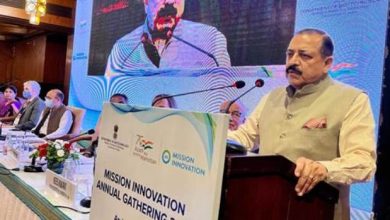 Photo of डॉ जितेंद्र सिंह ने ’टिकाउ विमानन ईंधन में राष्ट्रीय वित्त पोषण अवसर’ के अलावा तीन एकीकृत स्वच्छ ऊर्जा सामग्री त्वरण मंच का शुभारंभ किया