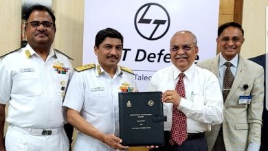 Photo of भारतीय नौसेना और मैसर्स एल एंड टी के बीच समझौता ज्ञापन पर हस्ताक्षर किये गये