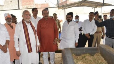 Photo of वित्त मंत्री ने नगर पालिका परिषद बुलंदशहर द्वारा संचालित कान्हा पशु आश्रय गौशाला का निरीक्षण किया