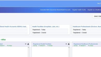 Photo of राष्ट्रीय स्वास्थ्य प्राधिकरण (एनएचए) ने आयुष्मान भारत डिजिटल मिशन (एबीडीएम) के लिए ऑनलाइन सार्वजनिक डैशबोर्ड लॉन्च किया