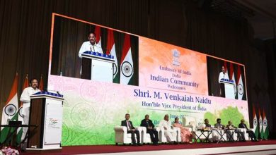 Photo of उपराष्ट्रपति ने कहा कि प्रवासियों की सफलता ने भारत और भारतीयों के संदर्भ में दुनिया की धारणा बदल दी है