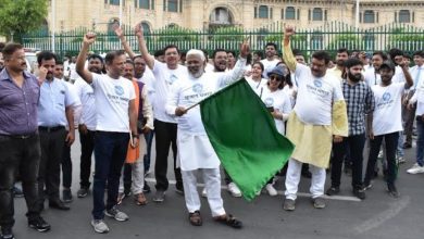 Photo of मंत्री स्वतंत्र देव सिंह ने “जल के लिए चल” जागरूकता अभियान को दिखायी हरी झण्डी