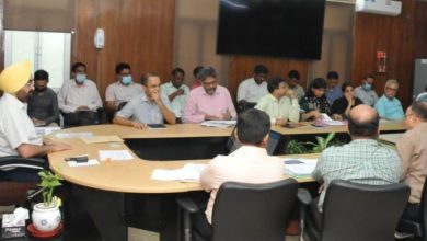 Photo of सचिवालय में वाह्य सहायतित योजनाओं की समीक्षा करते हुएः मुख्य सचिव डॉ. एस. एस. संधु
