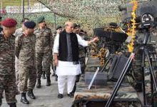 Photo of रक्षा मंत्री ने उत्तराखंड में सशस्त्र बलों एवं आईटीबीपी के जवानों के साथ विजयदशमी मनाई