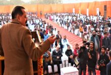 Photo of The Minister addresses “A Dialogue with New Young Voters” at Gajraula in Uttar Pradesh