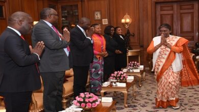 Photo of जाम्बिया के संसदीय शिष्टमंडल ने राष्ट्रपति से भेंट की