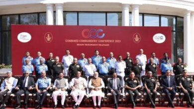 Photo of प्रधानमंत्री ने मध्य प्रदेश के भोपाल में आयोजित कंबाइंड कमांडर्स कॉन्फ्रेंस में भाग लिया