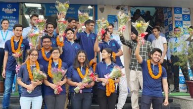 Photo of देहरादून के आकाश बायजू के 9 छात्रों ने जेईई मेन्स 2023 में 99 परसेंटाइल और उससे अधिक अंक प्राप्त किए