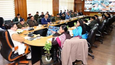 Photo of सचिवालय में राज्य स्तरीय NCORD की बैठक लेते हुए:  मुख्यमंत्री पुष्कर सिंह धामी