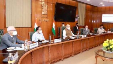 Photo of Amit Shah directs slew of measures for controlling the spread of Covid-19 in Delhi at a review meeting