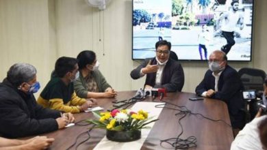 Photo of No shortage of funds and preparations for Olympics is on in full swing: Kiren Rijiju
