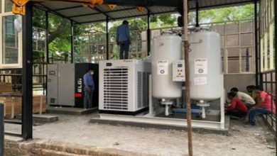 Photo of Work on War-footing for installation of Two Medical Oxygen Plants funded by PMCARES at AIIMS, New Delhi and RML Hospital