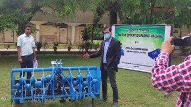 Photo of CSIR-CMERI, Durgapur dedicated Tractor Mounted Spading Machine to the Nation