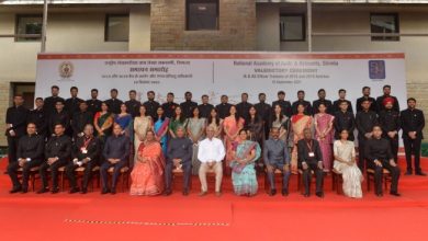 Photo of भारत के राष्ट्रपति 2018 और 2019 बैच के भारतीय लेखा परीक्षा और लेखा सेवा अधिकारी प्रशिक्षुओं के समापन समारोह में शामिल हुए