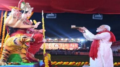 Photo of प्रधानमंत्री ने देशवासियों को नवरात्रि की बधाई दी