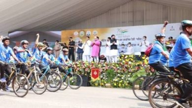 Photo of श्री अमित शाह ने केन्द्रीय सशस्त्र पुलिस बलों (CAPFs) की अखिल भारतीय साइकिल रैलियों को फ़्लैग-इन भी किया