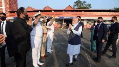 Photo of भारतीय नौसेना ने गोवा मुक्ति हीरक जयंती समारोह में भाग लिया