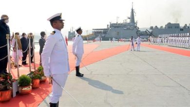 Photo of President of India witnesses the fleet review-2022 at Visakhapatnam
