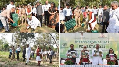 Photo of भूपेन्द्र यादव ने भारत की स्वतंत्रता के 75 वर्ष पूर्ण होने के क्रम में राष्ट्रीय प्राणी उद्यान में 75 पौधों के रोपण का स्वागत किया