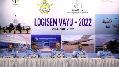 Photo of भारतीय वायु सेना ने राष्‍ट्रीय स्‍तर की एक लॉजिस्टिक संगोष्‍ठी ‘लॉजिसेम वायु – 2022’ का आयोजन किया