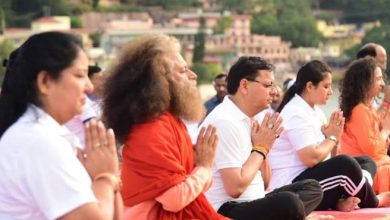 Photo of 8वे अंतरराष्ट्रीय योग दिवस के अवसर पर आयुष एवं आयुष शिक्षा विभाग द्वारा योगा कार्यक्रम प्रतिभाग करते हुए: सीएम पुष्कर सिंह धामी