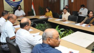 Photo of डेंगू की रोकथाम और नियंत्रण हेतु अंतर्विभागीय समन्वय बैठक करते हुएः मुख्यसचिव