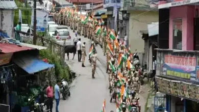 Photo of आजादी के अमृत महोत्सव पर आईटीबीपी के वीरों ने जोशीमठ में निकाली तिरंगा रैली