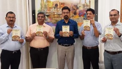 Photo of Chief Postmaster General, K.K. Sinha released a special booklet on State Level Philatelic Exhibition ‘UPHILEX-2022’
