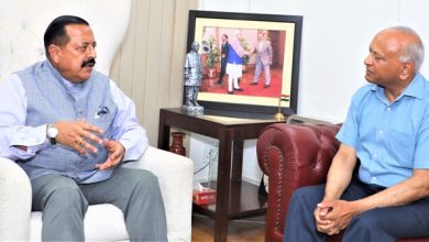 Photo of लद्दाख के उपराज्यपाल श्री माथुर ने डॉ. जितेंद्र सिंह के साथ मुलाकात की