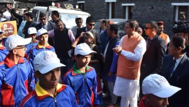 Photo of मुख्यमंत्री श्री धामी ने जनजातीय समुदायों की शोभा यात्रा का फ्लैग ऑफ किया