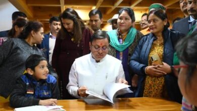 Photo of मुख्यमंत्री श्री धामी ने 91.24 लाख रुपए की लागत से राजकीय पुस्तकालय का लोकार्पण किया