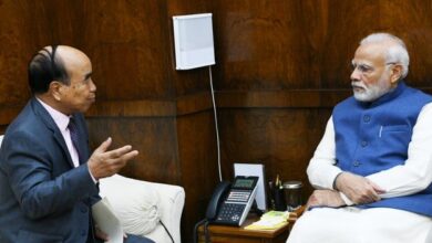 Photo of मिजोरम के मुख्यमंत्री ने प्रधानमंत्री से मुलाकात की