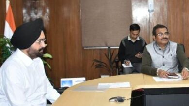 Photo of सचिवालय में प्लास्टिक वेस्ट मैनेजमेंट के सम्बन्ध में बैठक लेते हुएः मुख्य सचिव डॉ. एस. एस. संधु