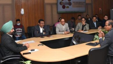 Photo of मुख्य सचिव डॉ. एस.एस. संधु ने सचिवालय में उद्यान एवं खाद्य प्रसंस्करण विभाग के साथ बैठक आयोजित की