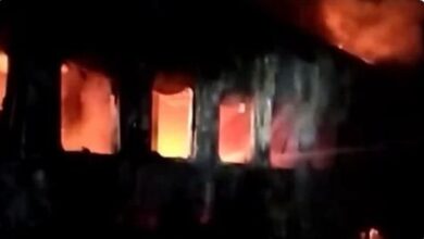 Photo of Fire breaks out in AC coach of special Holi train near Bihar’s Ara; all passengers safe