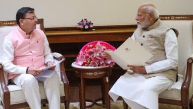 Photo of मुख्यमंत्री ने प्रधानमंत्री से भेंट कर उन्हें तीसरी बार देश का प्रधानमंत्री बनने पर दी शुभकामनाएं।